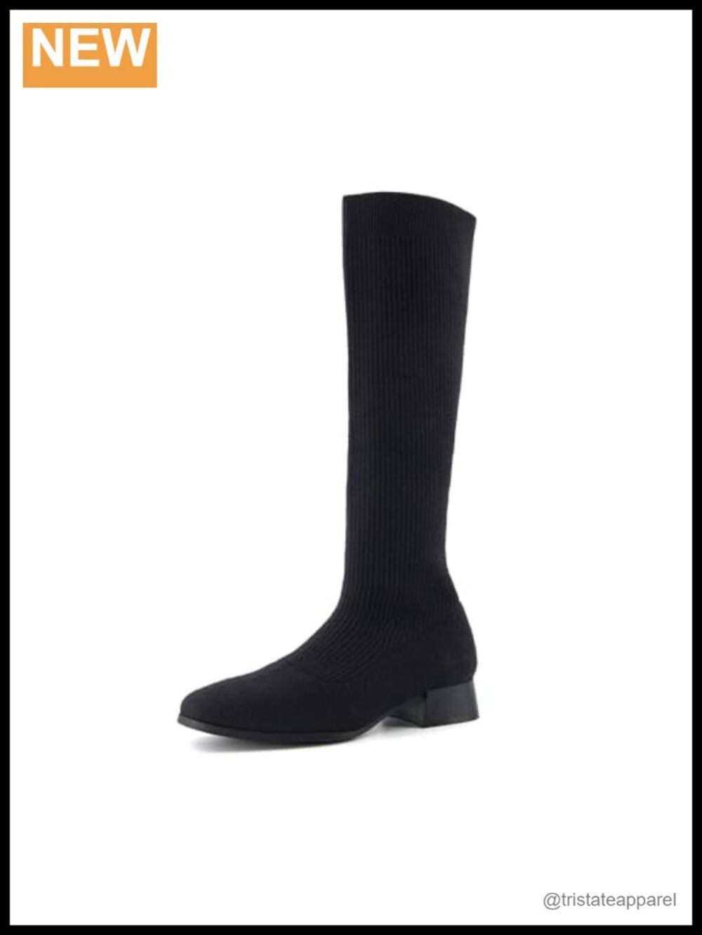 CUSHIONAIRE Women's Knee-High Stretch Boot Slip-On Tall Shaft Memory Foam Low